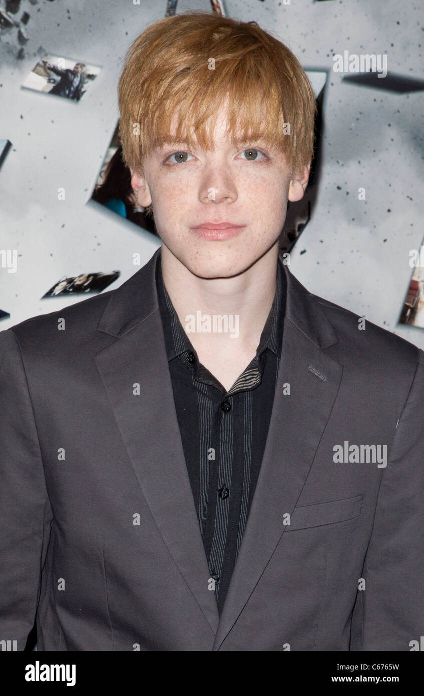 Cameron Monaghan at arrivals for SOURCE CODE Premiere, Arclight