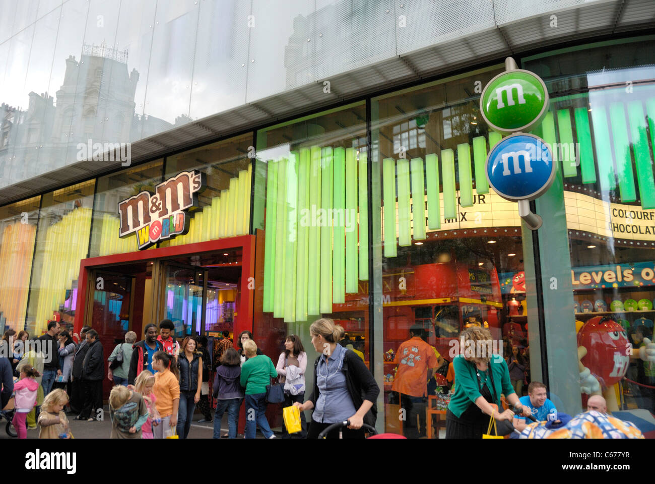 M M S World Store Leicester Square London England Stock Photo Alamy