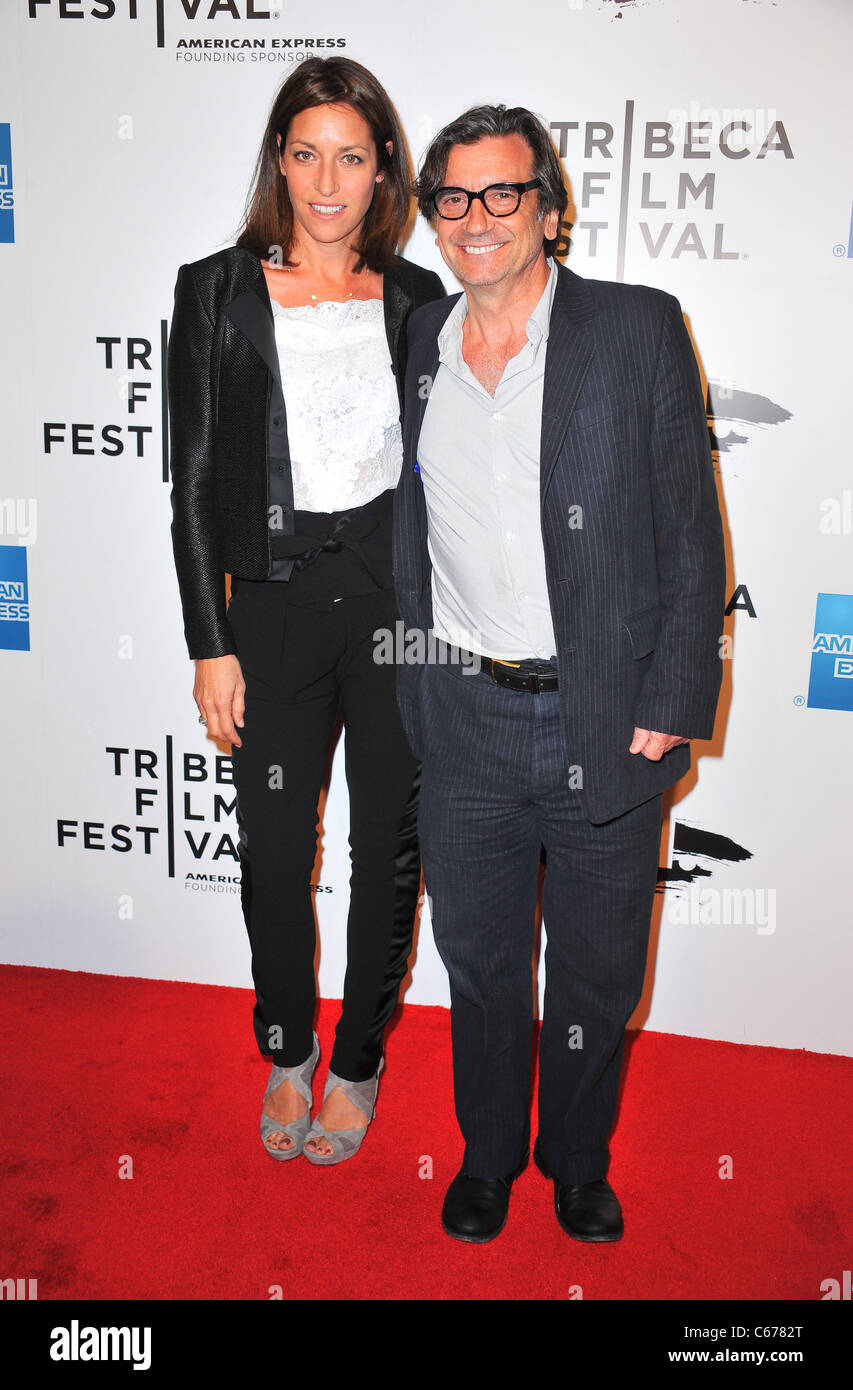 Griffin Dunne (R), Anna Bingemann at arrivals for 2011 Tribeca Film