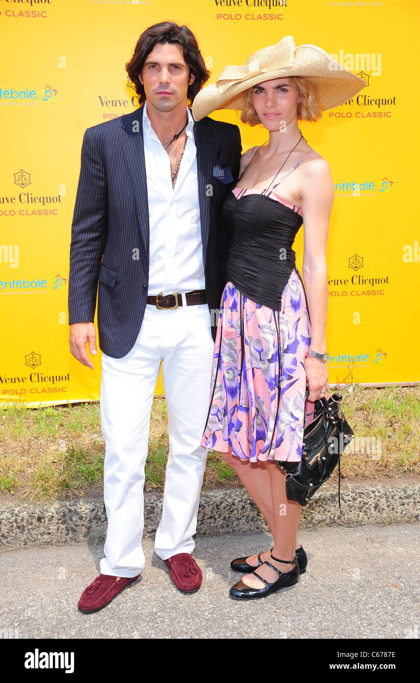 Nacho Figueras, wife Delfina Blaquier at a public appearance for 2010