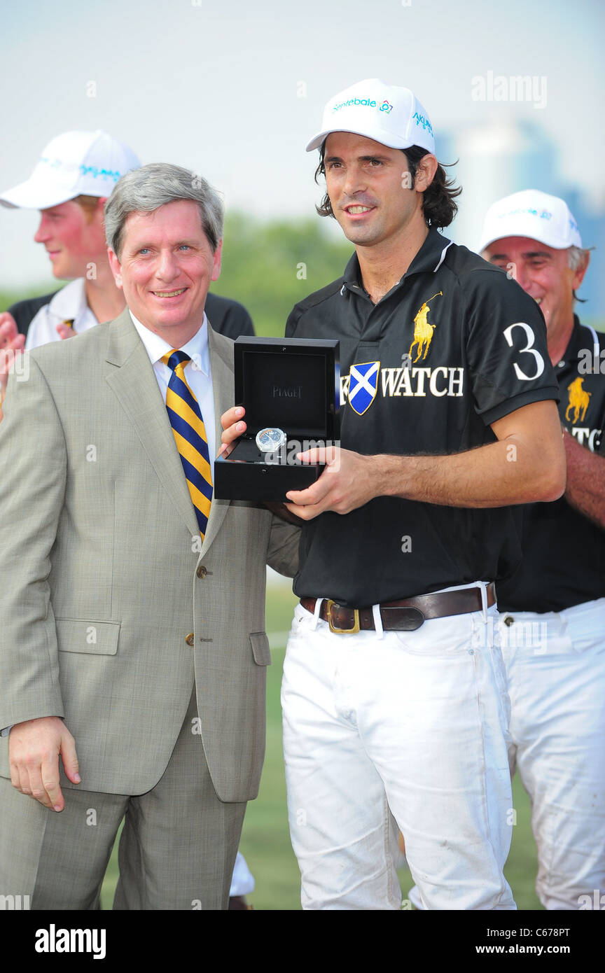 Nacho Figueras at a public appearance for 2010 Veuve Clicquot Polo Classic, Governors Island, New York, NY June 27, 2010. Photo Stock Photo