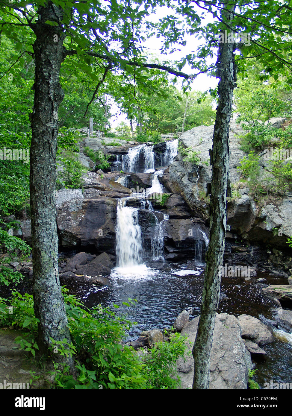 Chapman Falls, Devil's Hopyard State Park, Connecticut Stock Photo Alamy