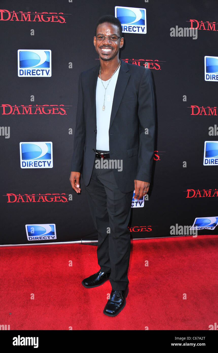 Darius Nichols at arrivals for DAMAGES Season 4 Premiere, The Paris Theatre, New York, NY June 29, 2011. Photo By: Gregorio T. Binuya/Everett Collection Stock Photo