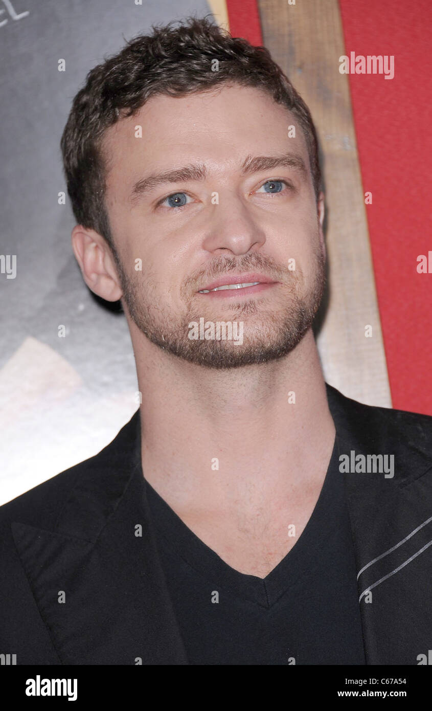 Justin Timberlake at arrivals for BAD TEACHER Premiere, The Ziegfeld Theatre, New York, NY June 20, 2011. Photo By: Kristin Callahan/Everett Collection Stock Photo