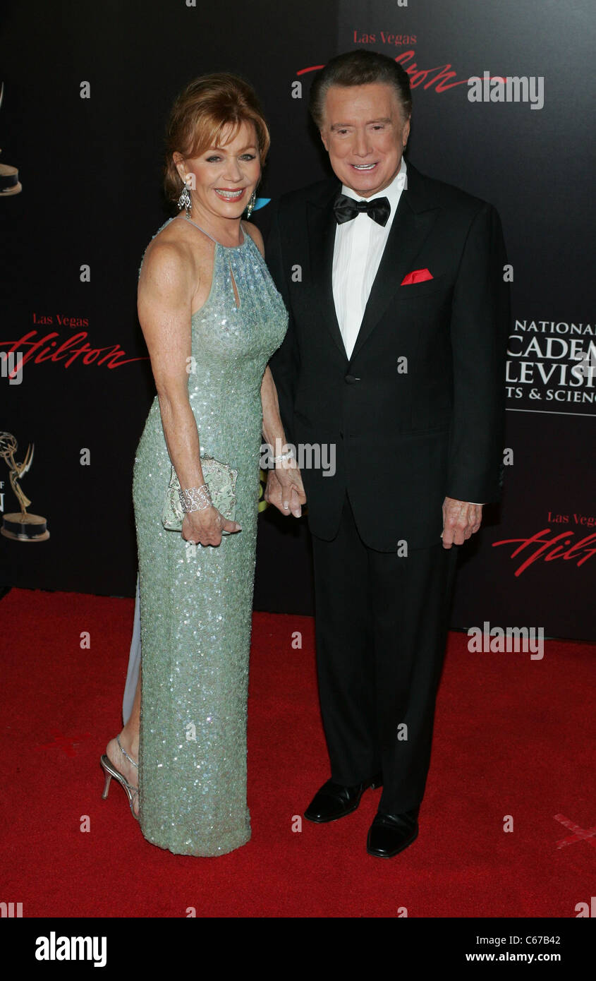 Joy Philbin, Regis Philbin at arrivals for 37th Annual Daytime