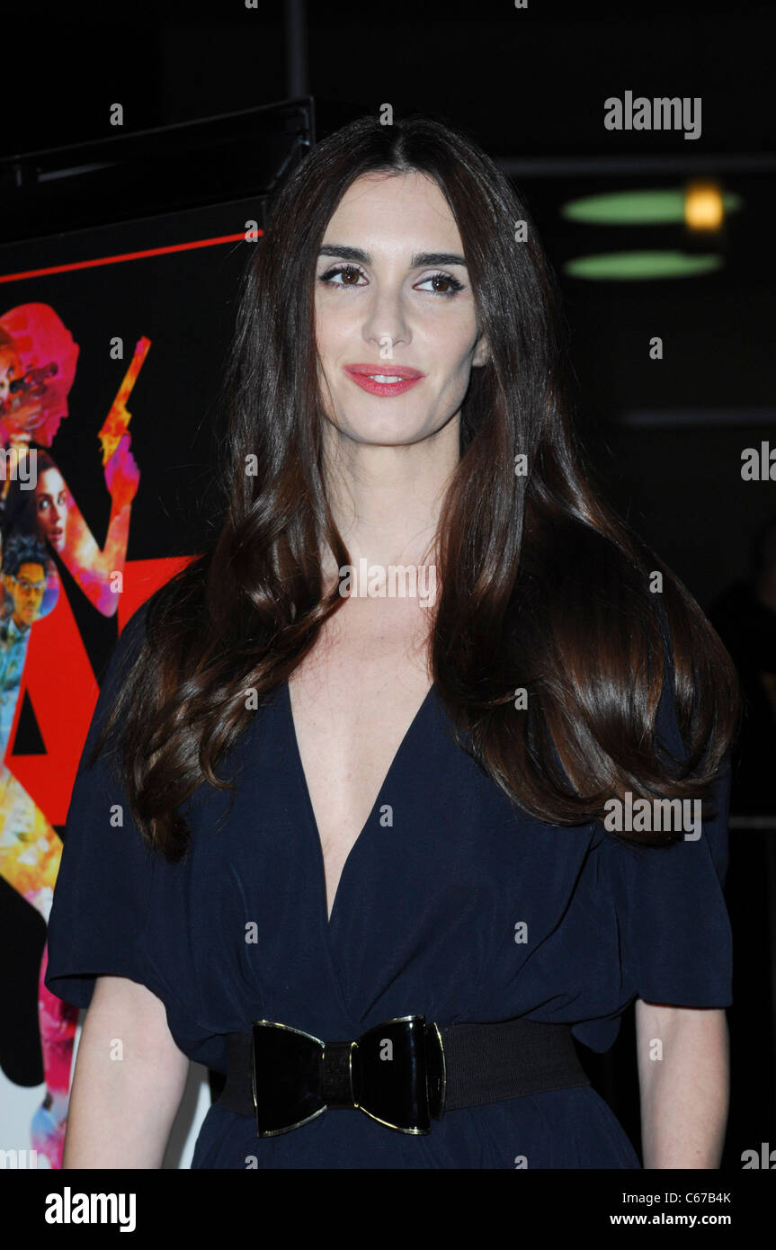Paz Vega at arrivals for CAT RUN Premiere, Arclight Cinerama Dome, Los Angeles, CA March 29, 2011. Photo By: Elizabeth Goodenough/Everett Collection Stock Photo