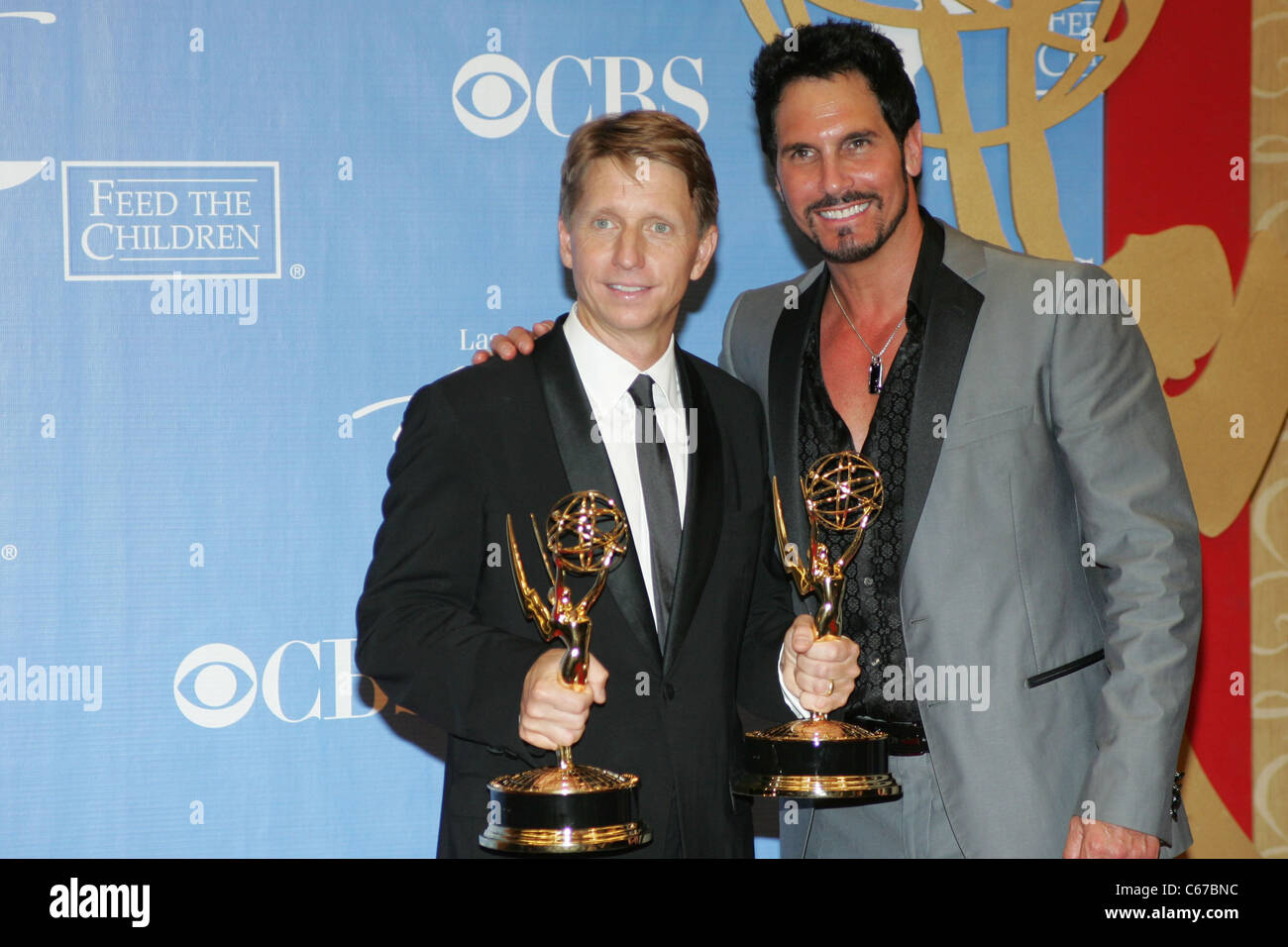 Bradley Bell, Don Diamont in the press room for 37th Annual Daytime Entertainment Emmy Awards - PRESS ROOM, Las Vegas Hilton, Las Vegas, NV June 27, 2010. Photo By: James Atoa/Everett Collection Stock Photo