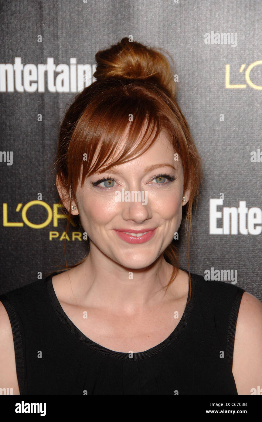 Judy Greer at arrivals for Entertainment Weekly Screen Actors Guild SAG Awards Pre-Party, Chateau Marmont, Los Angeles, CA January 29, 2011. Photo By: Michael Germana/Everett Collection Stock Photo