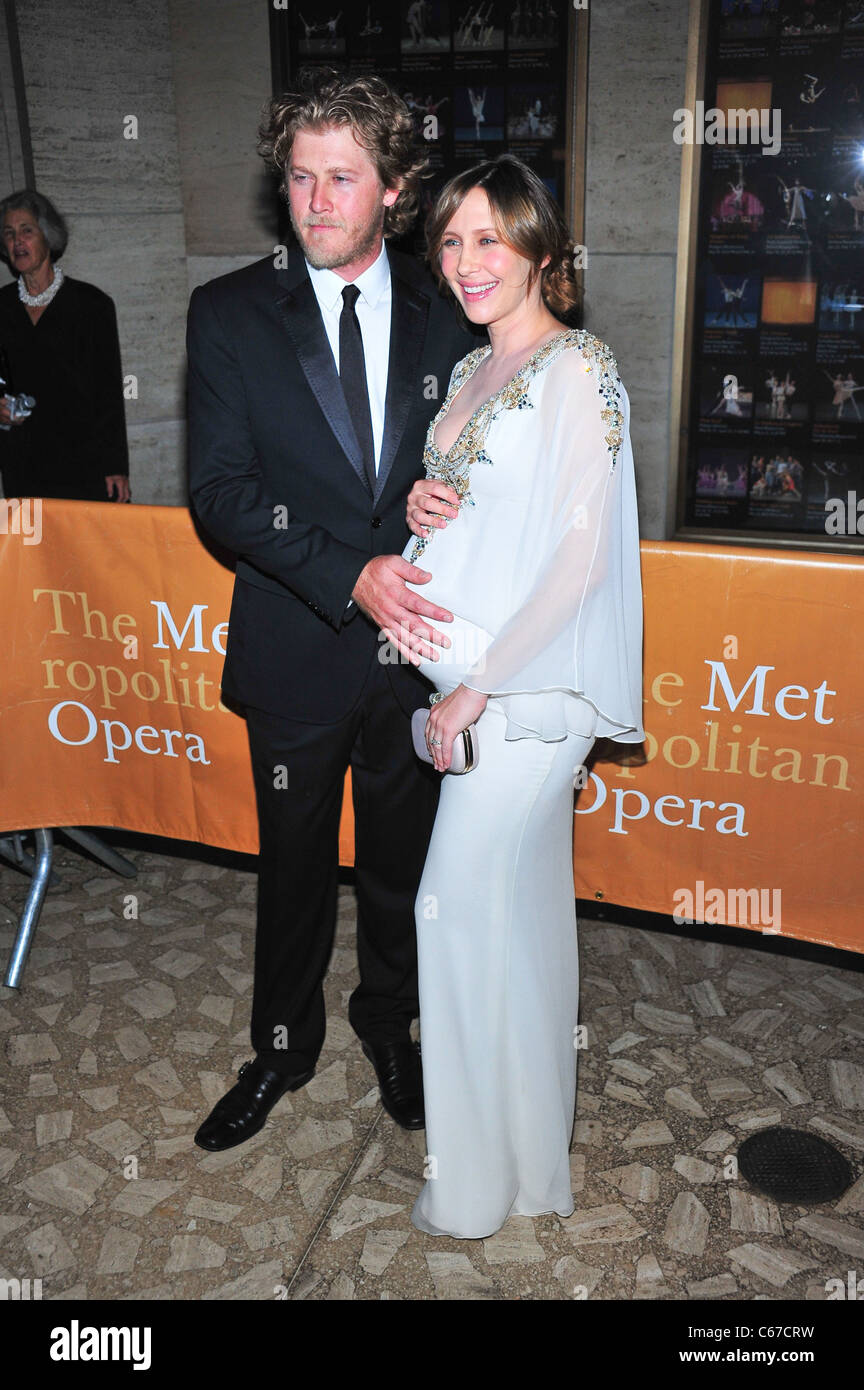 Sebastian Roche, Vera Farmiga at arrivals for The Metropolitan Opera of New York Gala Season Opening Night, Lincoln Center, New Stock Photo