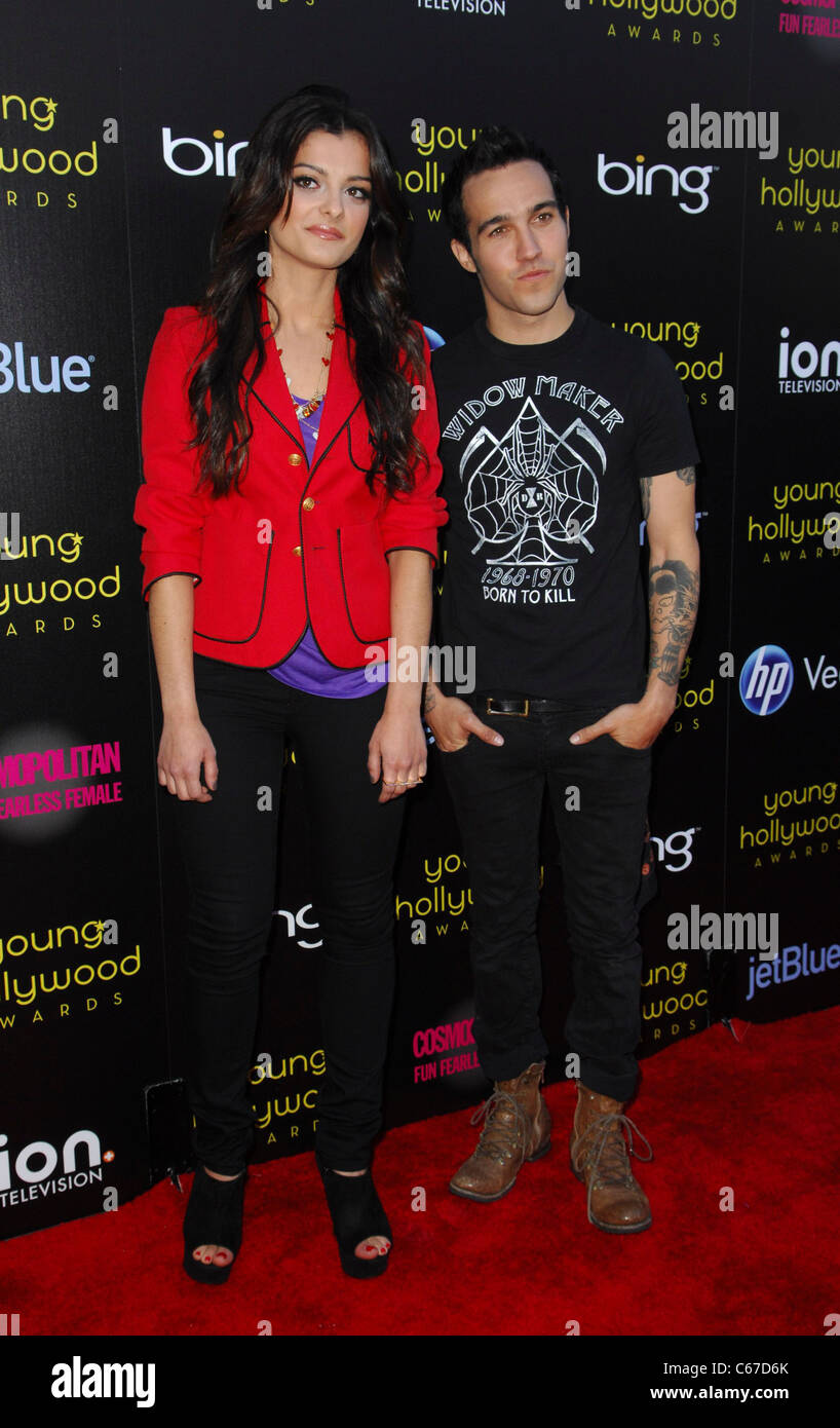 Bebe Rex, Peter Wentz at arrivals for 13th Annual Young Hollywood ...