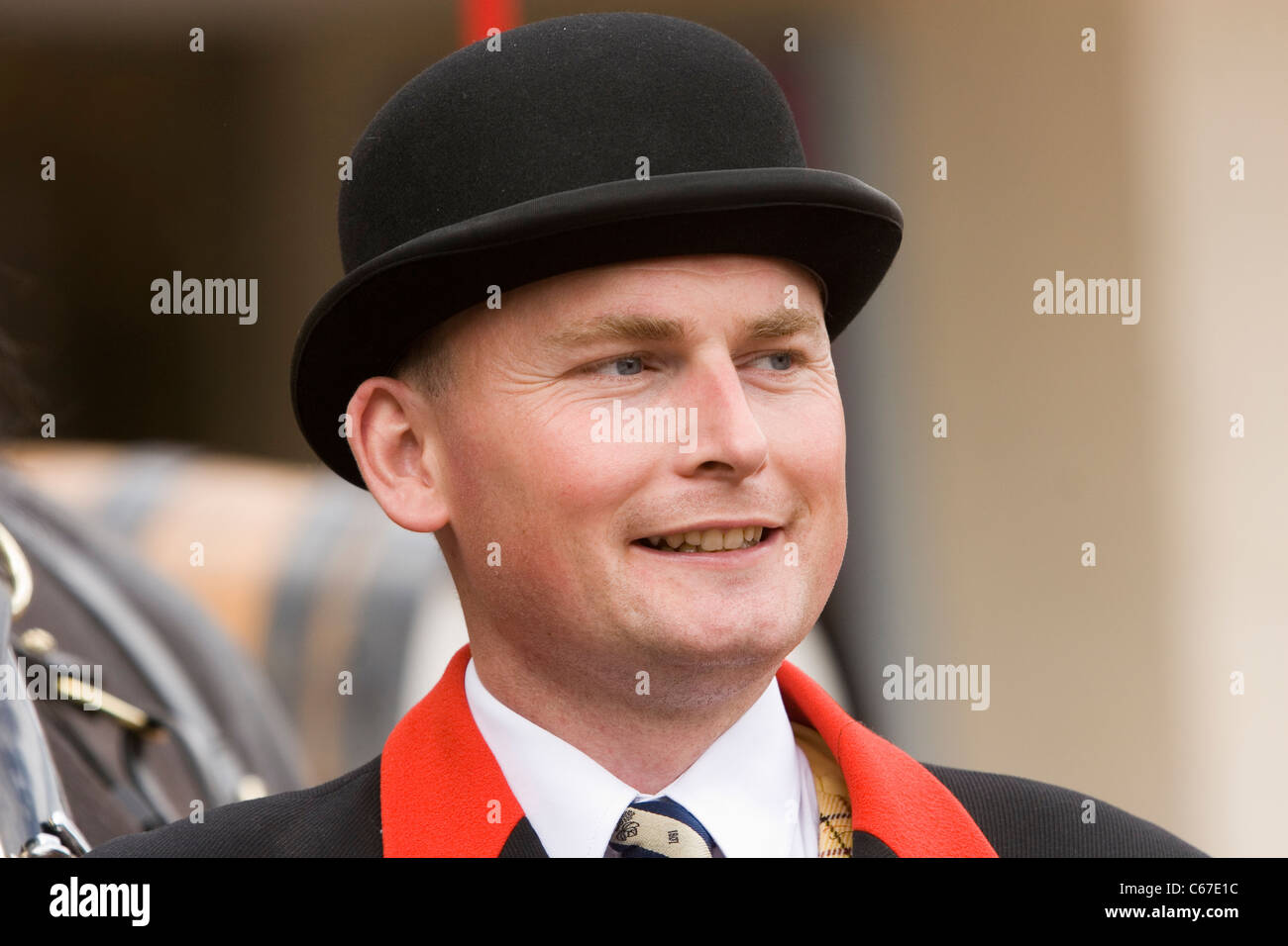 Man male bowler hat hi-res stock photography and images - Alamy