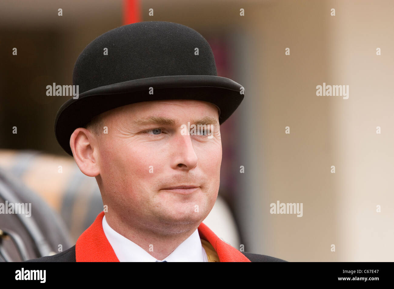 Man male bowler hat hi-res stock photography and images - Alamy