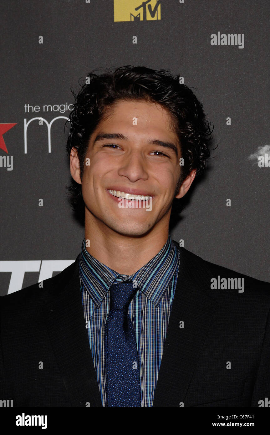 Tyler Posey at arrivals for TEEN WOLF Premiere Party, The Roosevelt Hotel, Los Angeles, CA May 25, 2011. Photo By: Michael Germana/Everett Collection Stock Photo