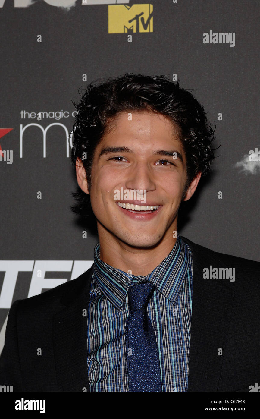 Tyler Posey at arrivals for TEEN WOLF Premiere Party, The Roosevelt Hotel, Los Angeles, CA May 25, 2011. Photo By: Michael Germana/Everett Collection Stock Photo