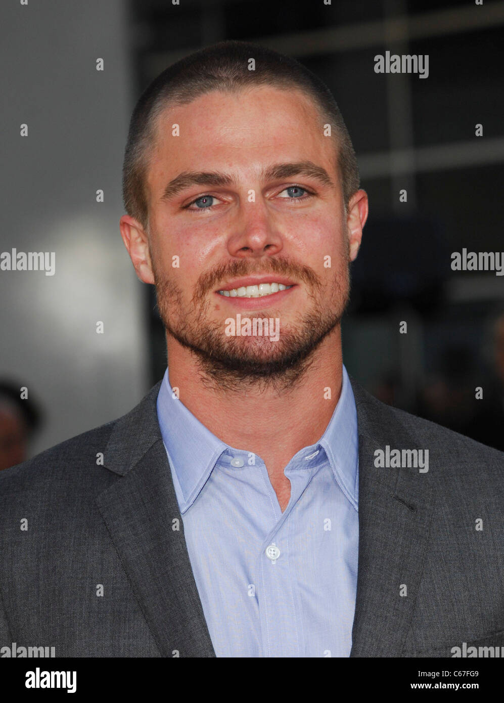 Stephen Amell at arrivals for TRUE BLOOD Season Four Premiere on HBO, Arclight Cinerama Dome, Los Angeles, CA June 21, 2011. Photo By: Elizabeth Goodenough/Everett Collection Stock Photo