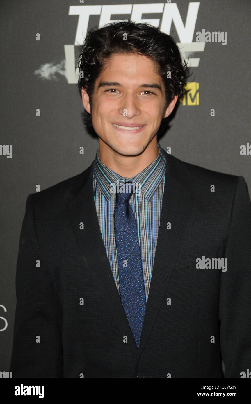 Tyler Posey at arrivals for TEEN WOLF Premiere Party, Roosevelt Hotel, Los Angeles, CA May 25, 2011. Photo By: Dee Cercone/Everett Collection Stock Photo