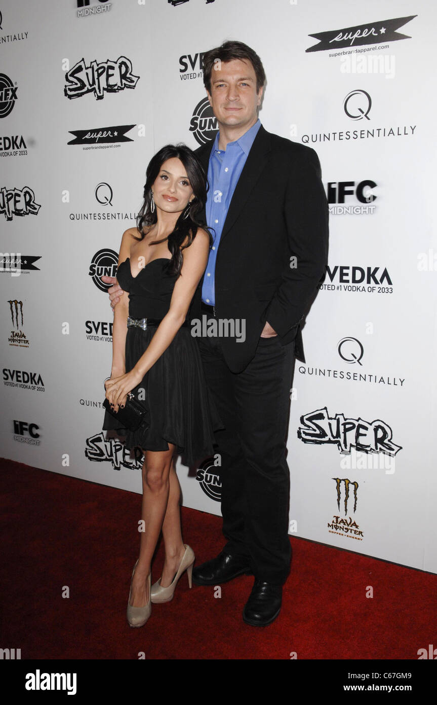 Nathan Fillion Girlfriend Mikaela Hoover