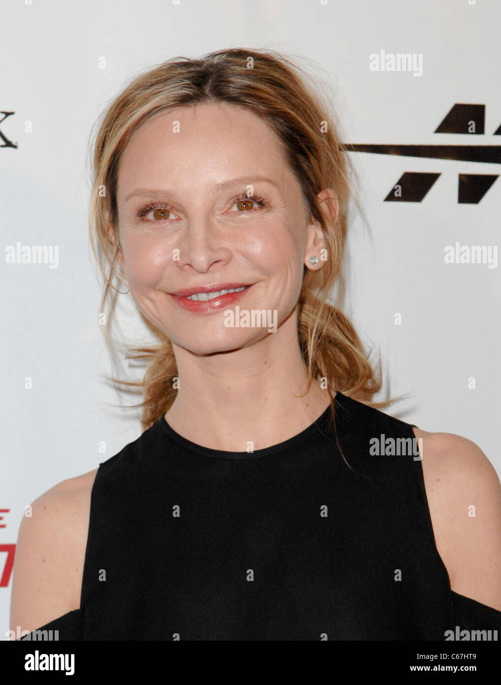 Calista Flockhart at arrivals for 8th Annual Living Legends of Aviation Awards, Beverly Hilton Hotel, Beverly Hills, CA January Stock Photo