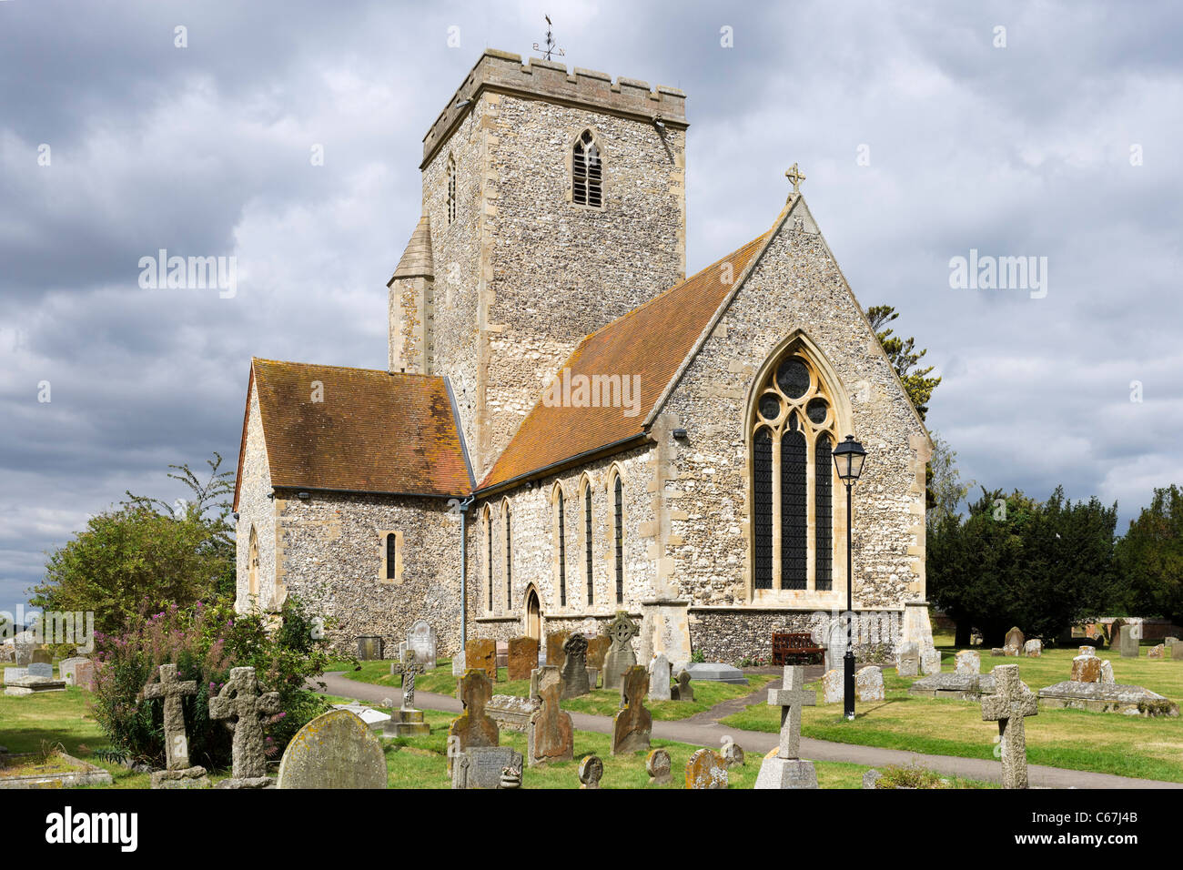 St Mary's parish church (where Agatha Christie is buried), Cholsey