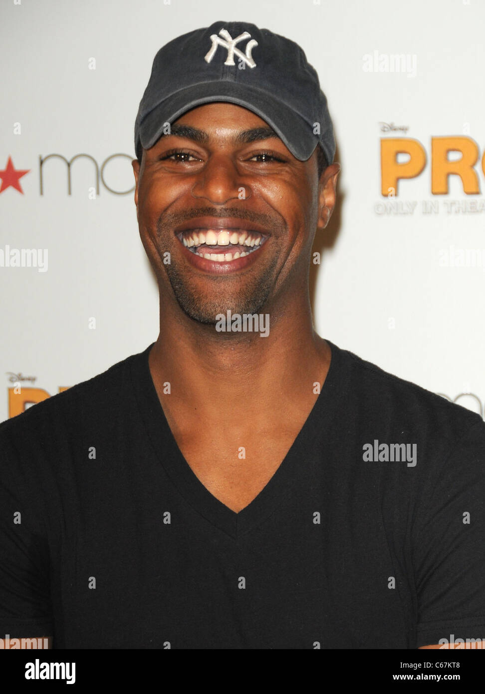 DeVaughn Nixon at a public appearance for Disney's PROM Cast Meet and