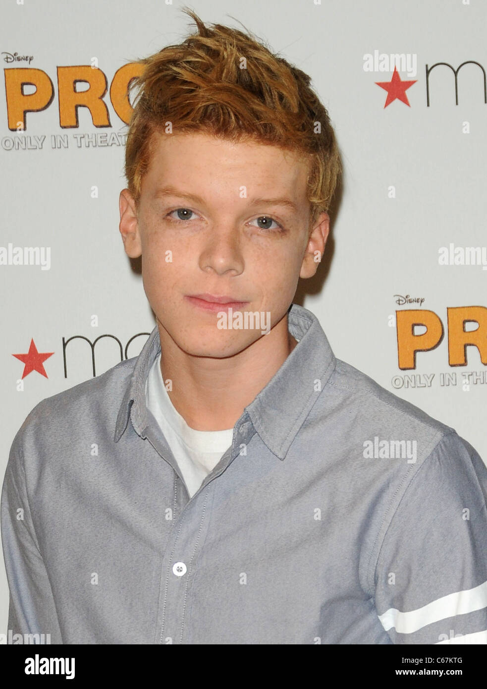Cameron Monaghan at a public appearance for Disney's PROM Cast Meet and