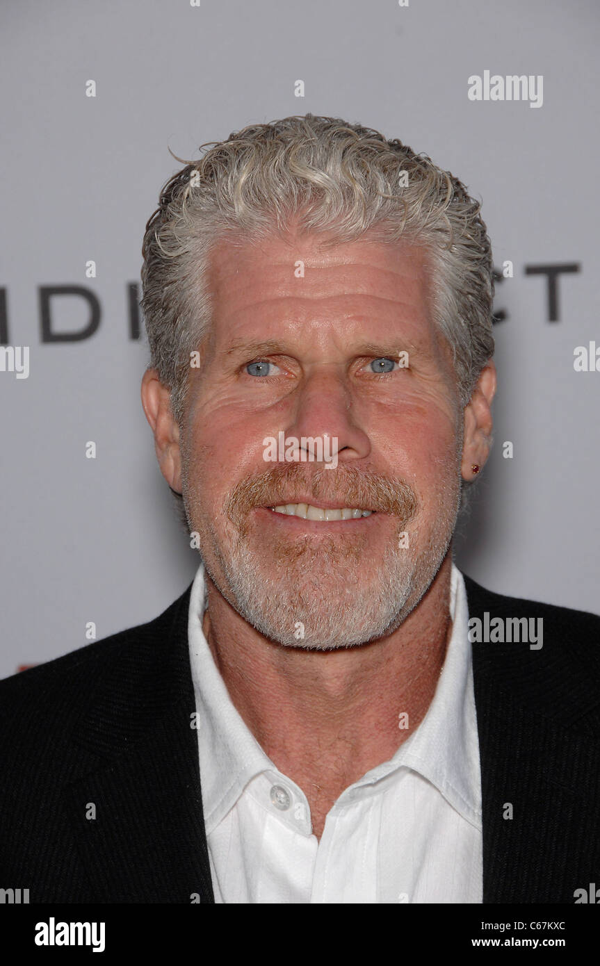 Ron Perlman at arrivals for Don't Be Afraid of the Dark Premiere, Regal Cinemas L.A. Live, Los Angeles, CA June 26, 2011. Photo Stock Photo