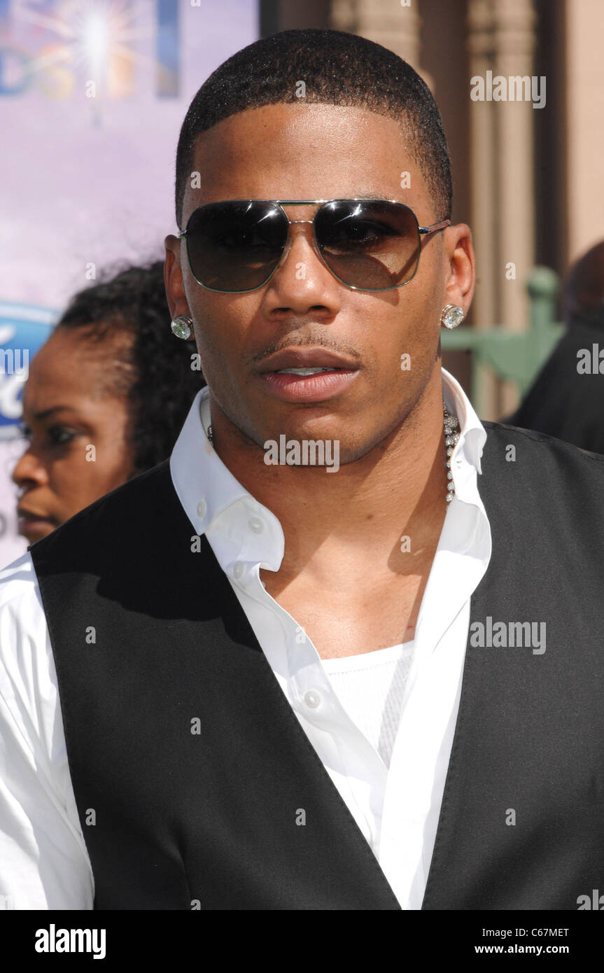 Nelly at arrivals for 2011 BET Awards, Shrine Auditorium, Los Angeles, CA June 26, 2011. Photo By: Elizabeth Goodenough/Everett Stock Photo