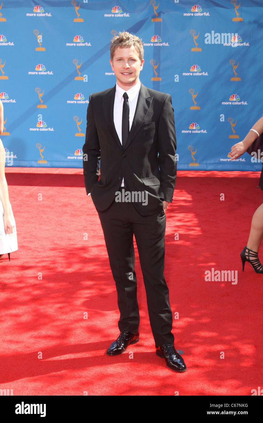 Matt Czuchry at arrivals for Academy of Television Arts & Sciences 62nd Primetime Emmy Awards - ARRIVALS Part 2, Nokia Theatre, Stock Photo