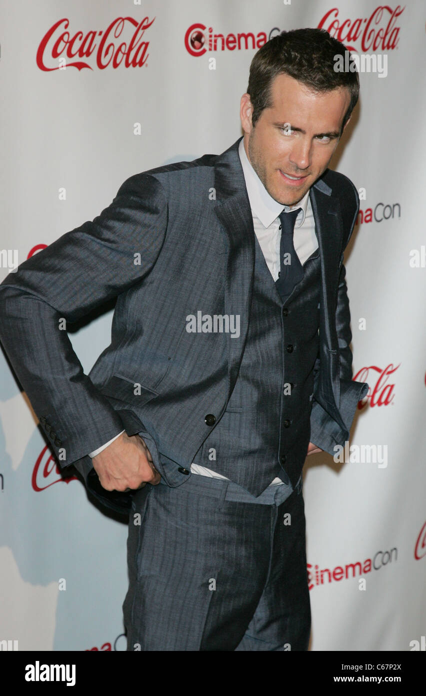 Ryan Reynolds in attendance for 2011 CinemaCon Big Screen Achievement ...