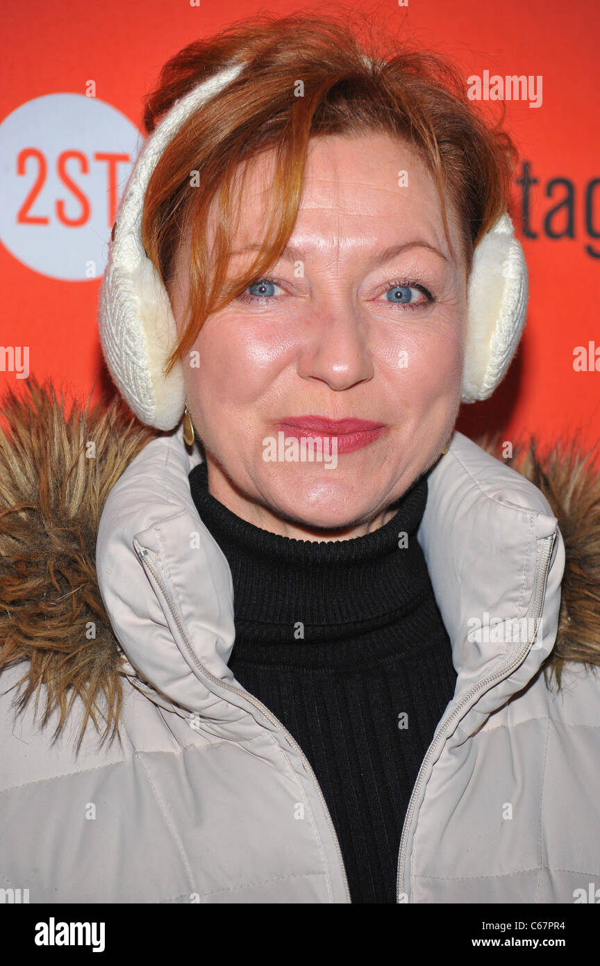 Julie White in attendance for GRUESOME PLAYGROUND INJURIES Opening Night on Broadway, Second Stage Theatre, New York, NY January 31, 2011. Photo By: Gregorio T. Binuya/Everett Collection Stock Photo
