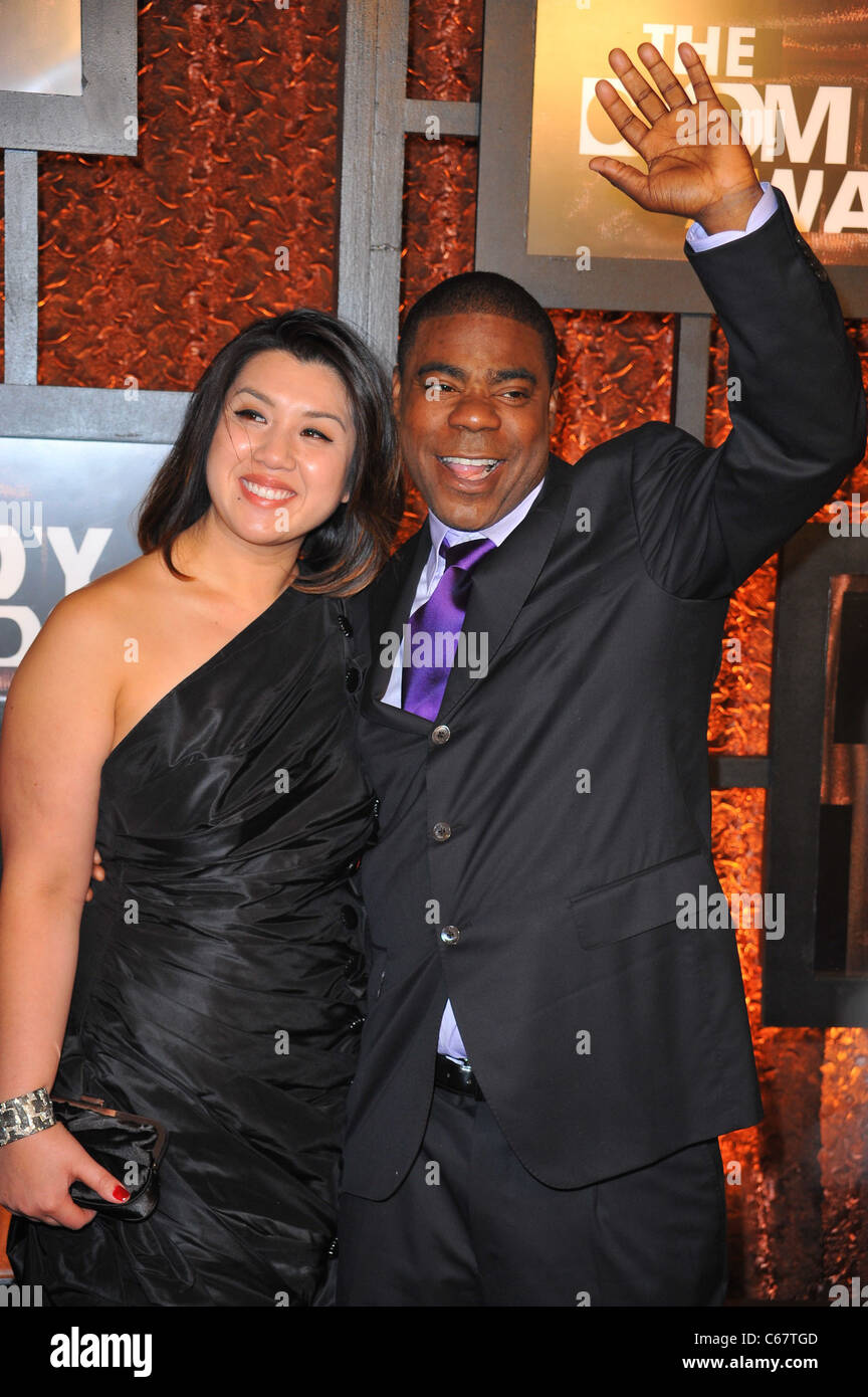 Tracy Morgan (R), Guest in attendance for The Comedy Awards on MTV Comedy Central, Hammerstein Ballroom / Manhattan Center Studios, New York, NY March 26, 2011. Photo By: Gregorio T. Binuya/Everett Collection Stock Photo