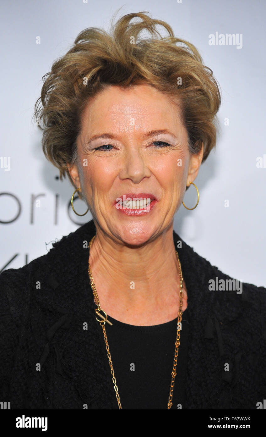 Annette Bening at arrivals for IFP's 20th Anniversary Gotham Independent Film Awards, Cipriani Restaurant Wall Street, New York, NY November 29, 2010. Photo By: Gregorio T. Binuya/Everett Collection Stock Photo