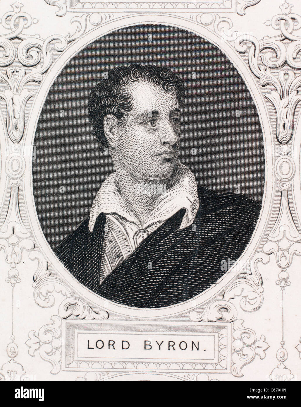 Lord byron engraving hires stock photography and images Alamy