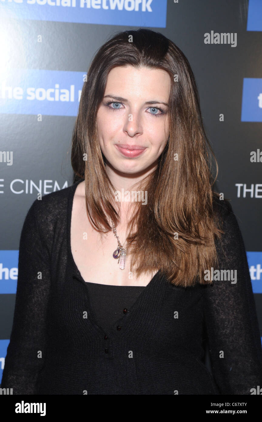 Heather Matarazzo at arrivals for Columbia Pictures and the Cinema Society Special Screening of THE SOCIAL NETWORK, School of Visual Arts (SVA) Theater, New York, NY September 29, 2010. Photo By: Rob Rich/Everett Collection Stock Photo