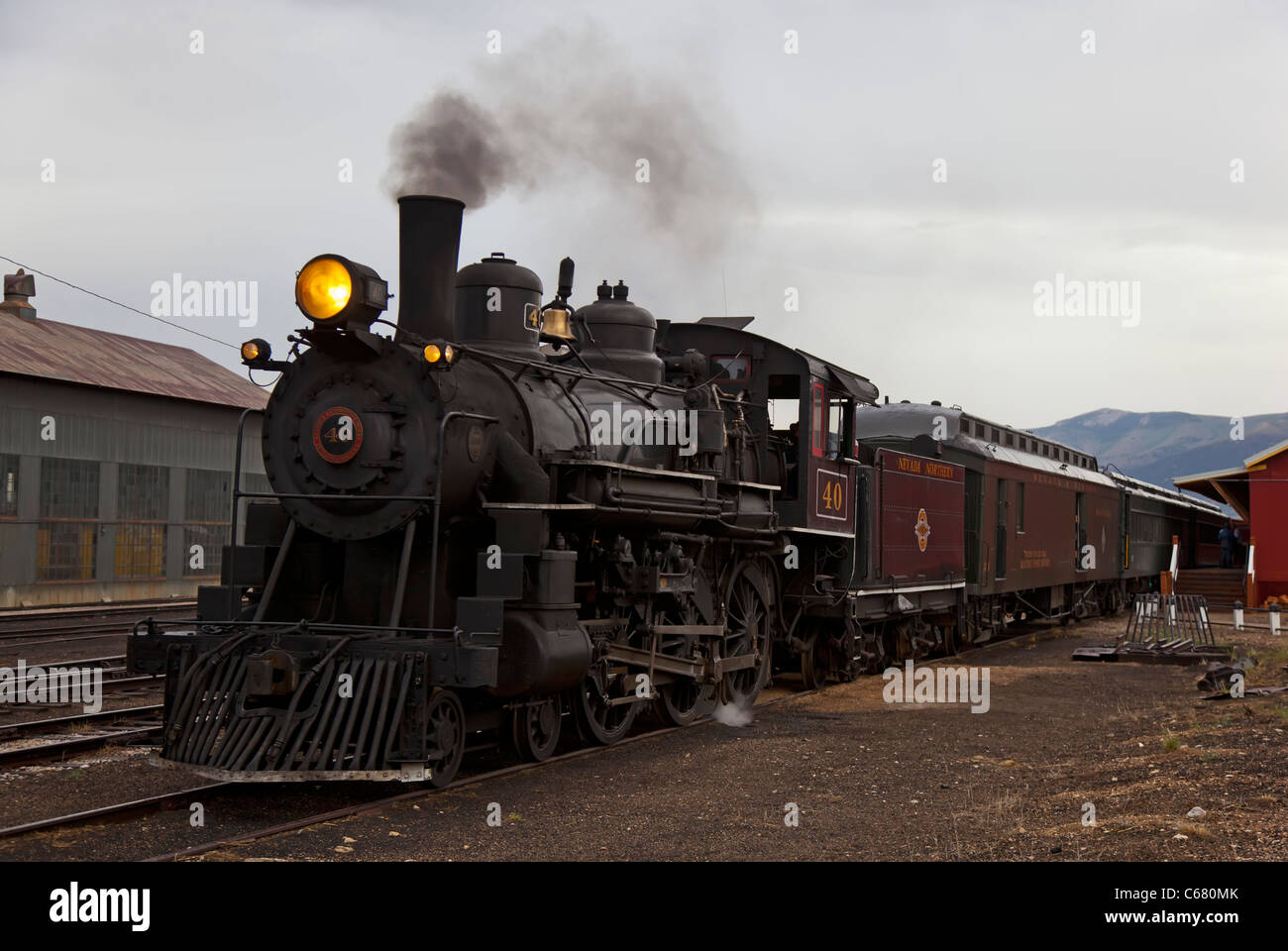 Northern Nevada Railway Stock Photo - Alamy