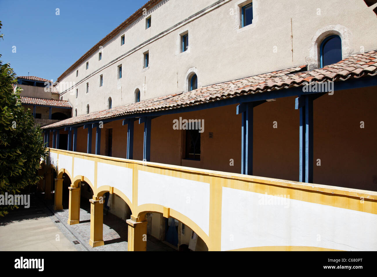 Espace Van Gogh - ex-hospital where the painter was treated in 1888 Stock Photo