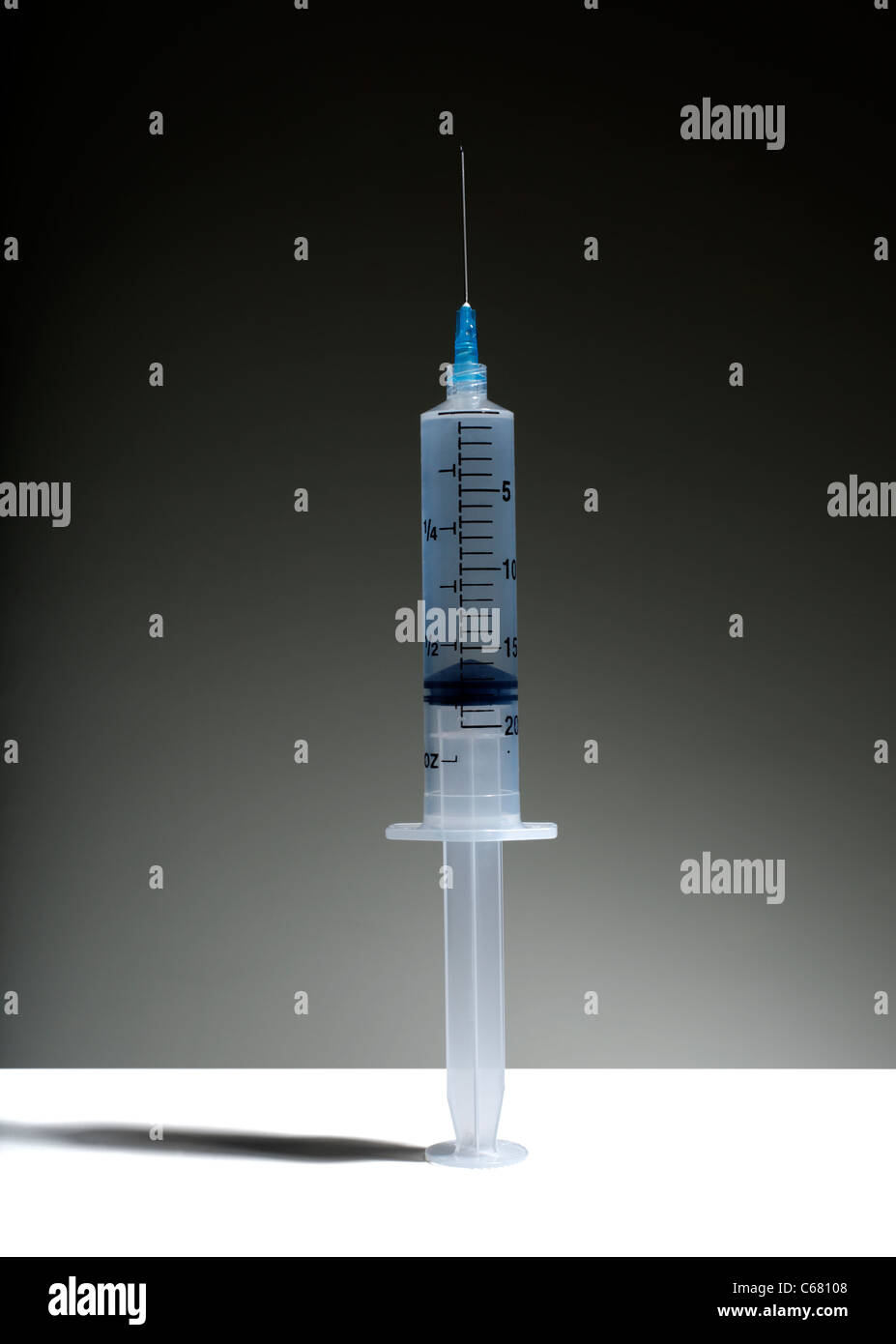 Syringe hypodermic needle Stock Photo