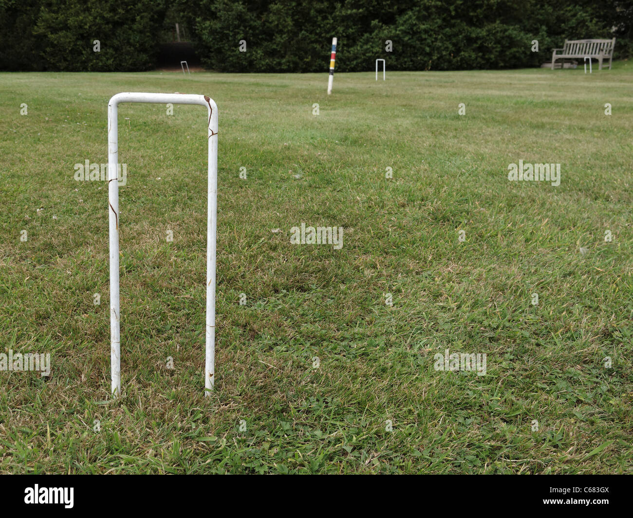 Croquet lawn hires stock photography and images Alamy