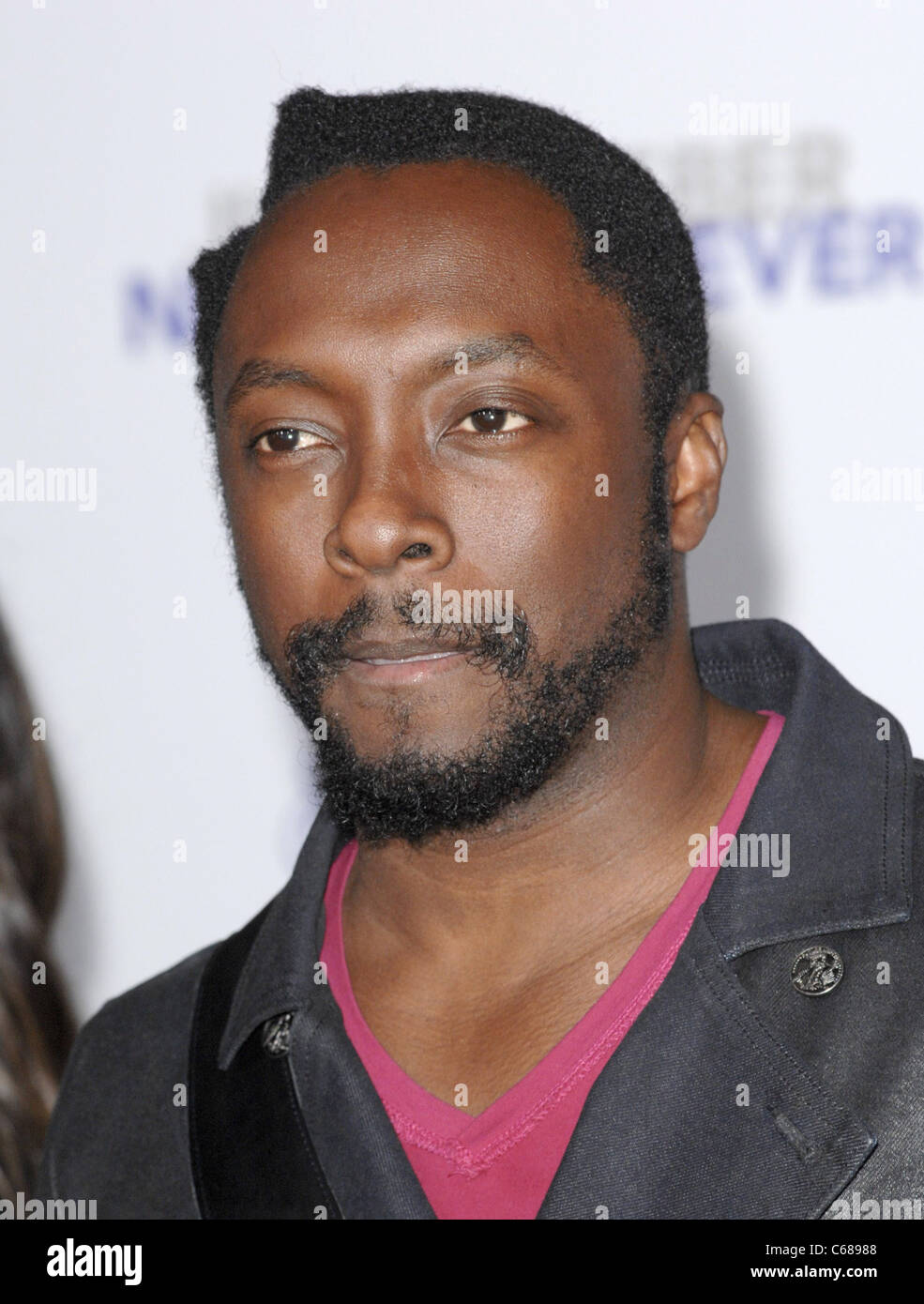 will.i.am at arrivals for JUSTIN BIEBER: NEVER SAY NEVER Premiere, Nokia Theatre, Los Angeles, CA February 8, 2011. Photo By: Elizabeth Goodenough/Everett Collection Stock Photo