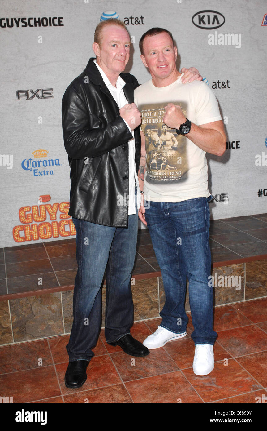 Micky Ward, Dicky Eklund at arrivals for Spike TV's 5th Annual Guys Choice  Celebration, Sony Pictures Studios, Los Angeles, CA June 4, 2011. Photo By:  Elizabeth Goodenough/Everett Collection Stock Photo - Alamy
