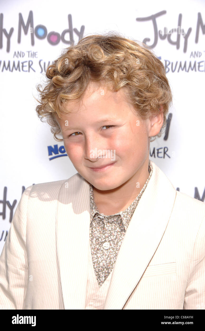 Parris Mosteller at arrivals for JUDY MOODY AND THE NOT BUMMER SUMMER Premiere, ArcLight Hollywood Theater, Los Angeles, CA June 4, 2011. Photo By: Michael Germana/Everett Collection Stock Photo