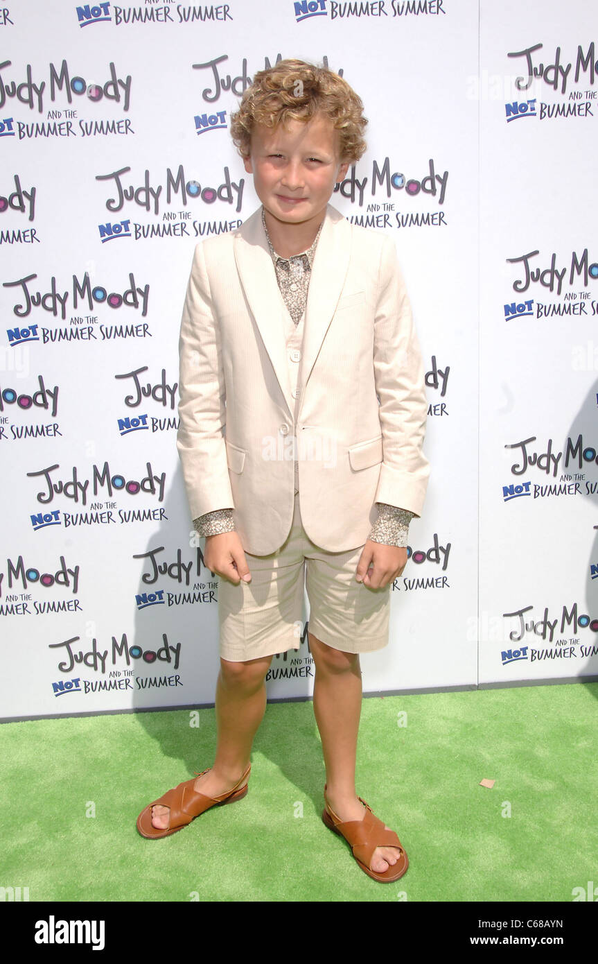 Parris Mosteller at arrivals for JUDY MOODY AND THE NOT BUMMER SUMMER Premiere, ArcLight Hollywood Theater, Los Angeles, CA June 4, 2011. Photo By: Michael Germana/Everett Collection Stock Photo