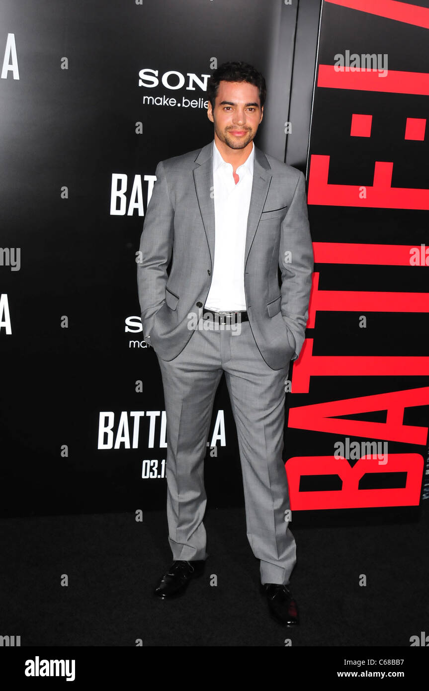 Ramon Rodriguez at arrivals for BATTLE: LOS ANGELES Premiere, Regency Village Theater, Los Angeles, CA March 8, 2011. Photo By: Stock Photo
