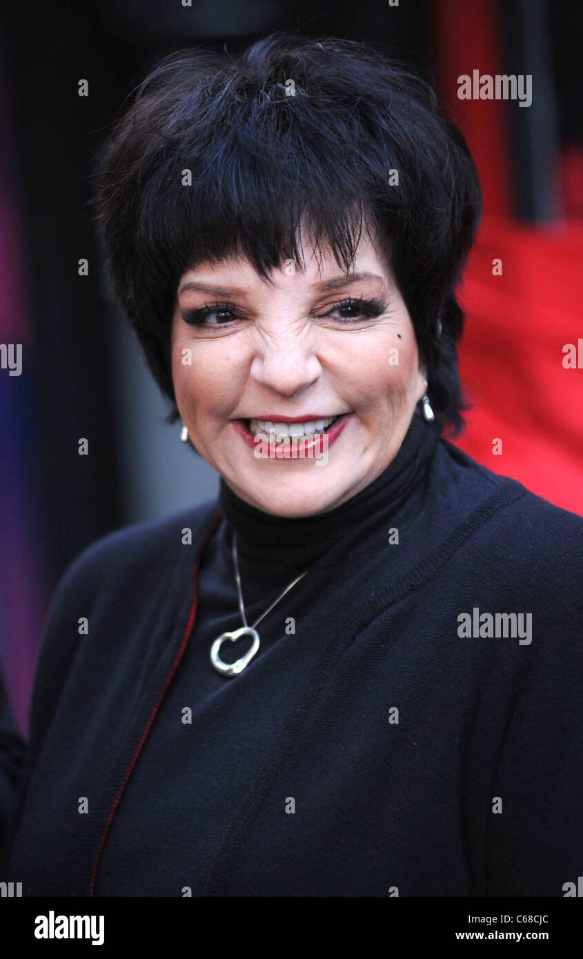 Liza Minnelli at a public appearance for Gray Line Tour Bus Ride of ...