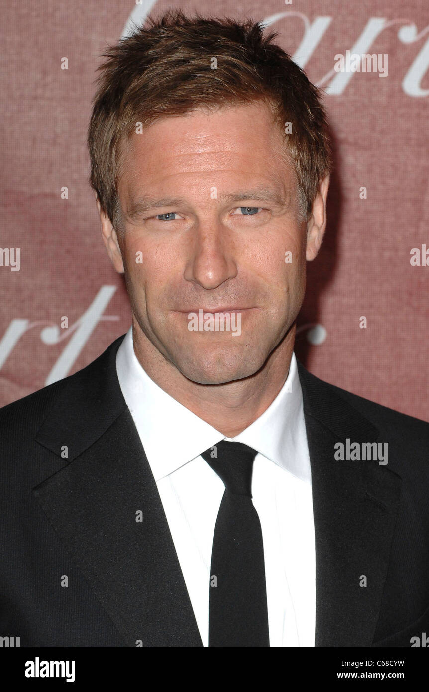 Aaron Eckhart at arrivals for 22nd Annual Palm Springs International Film Festival Awards Gala, Palm Springs Convention Center, Stock Photo
