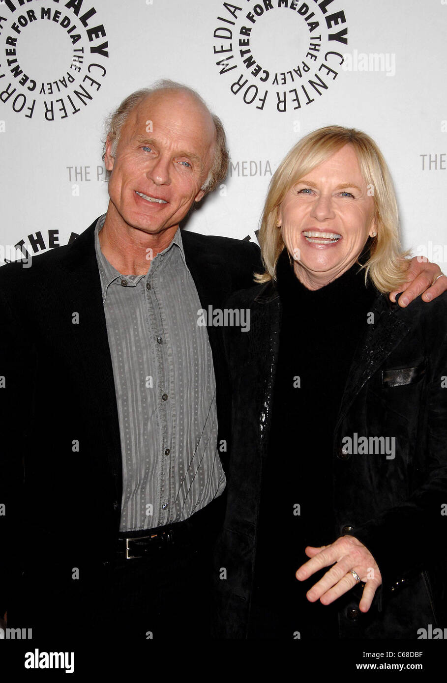 Ed Harris, Amy Madigan in attendance for American Master’s Premiere of JEFF BRIDGES: THE DUDE ABIDES, The Paley Center for Media, Beverly Hills, CA January 8, 2011. Photo By: Michael Germana/Everett Collection Stock Photo