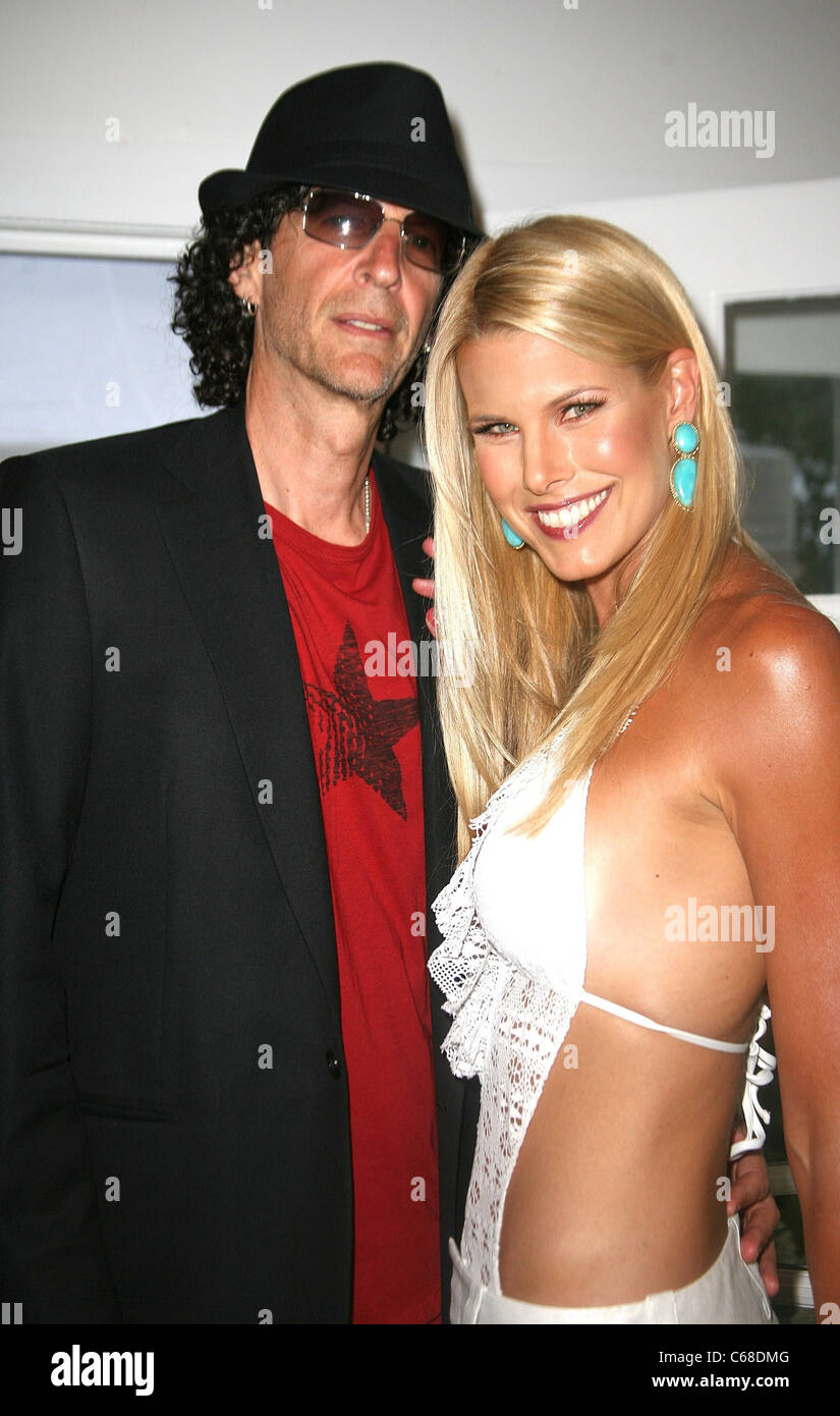 Howard Stern, Beth Ostrosky in attendance for HAMPTONS Magazine Cover Lauch Party, Capri Hotel, Southampton, NY July 8, 2011. Photo By: Jakes for Rob Rich Studio/Everett Collection Stock Photo