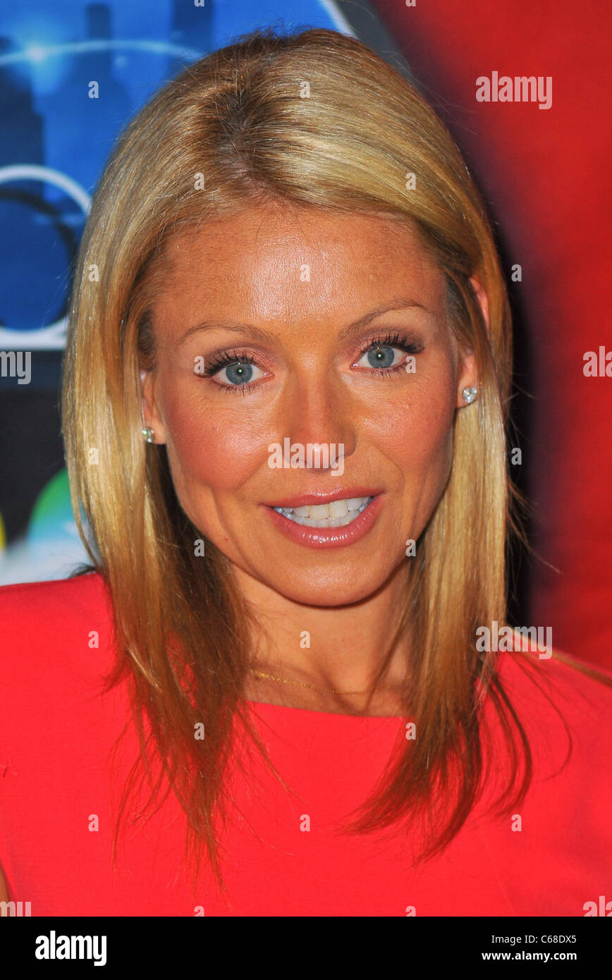 Kelly Ripa inside for Kelly Ripa Wax Figure Unveiling at Madame