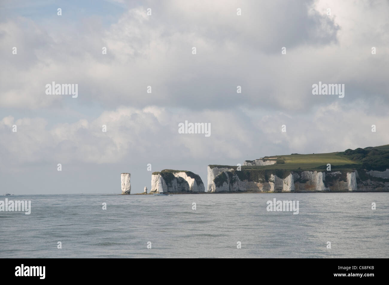 Old Harry Rocks Poole Dorset UK Stock Photo - Alamy