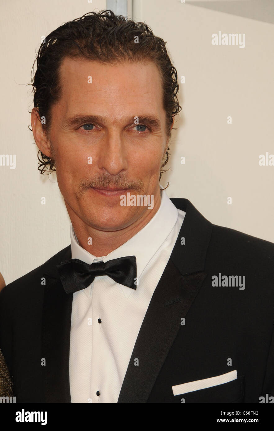 Camila Alves, Matthew McConaughey at arrivals for American Film Institute (AFI) 39th Life Achievement Award: A Tribute to Morgan Freeman, Sony Lot, Culver City, CA June 9, 2011. Photo By: Dee Cercone/Everett Collection Stock Photo